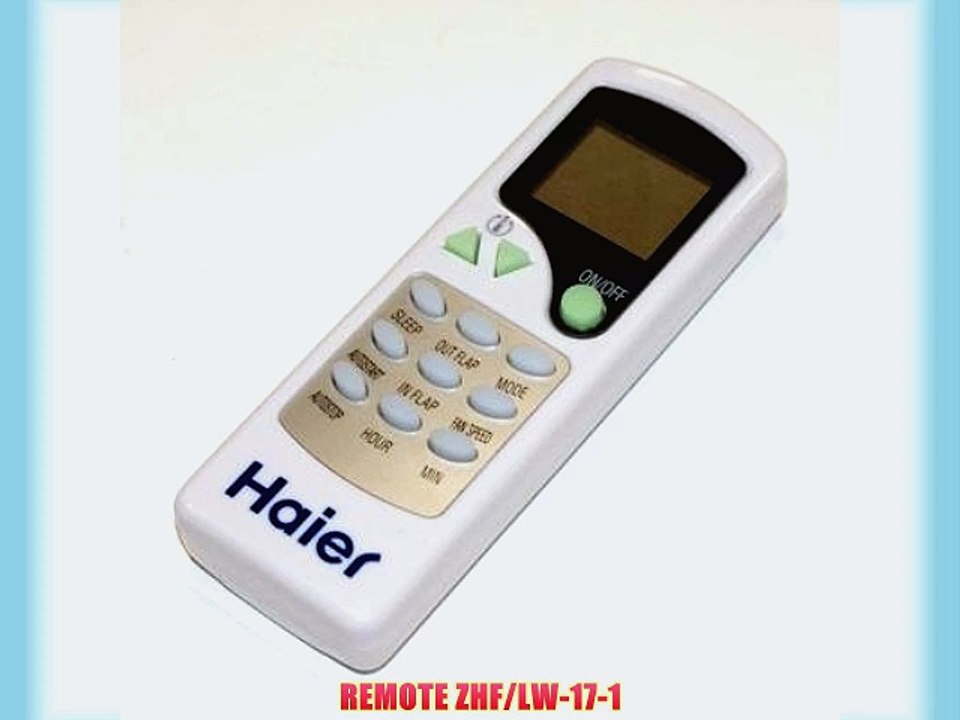 REMOTE ZHF/LW171 video Dailymotion