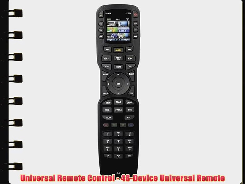Universal Remote Control - 48-Device Universal Remote