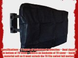 James Mounts and More - Outdoor Indoor TV Cover for 30-32 inch TV's For Tilt style mounts