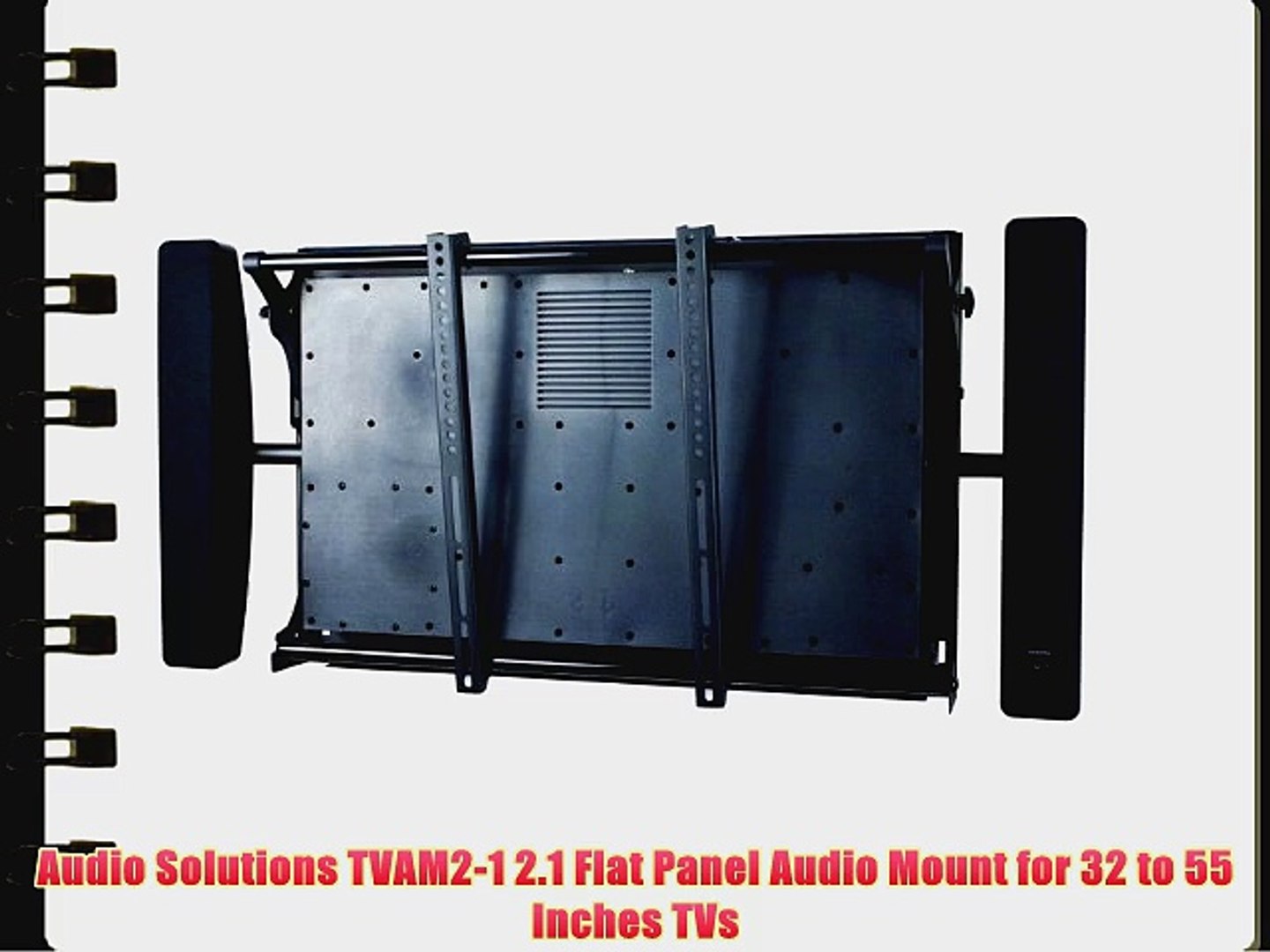 Audio Solutions Tvam2 1 2 1 Flat Panel Audio Mount For 32 To 55
