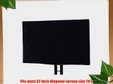32 Inch Outdoor TV Cover (Front Half Cover) - 13 sizes available