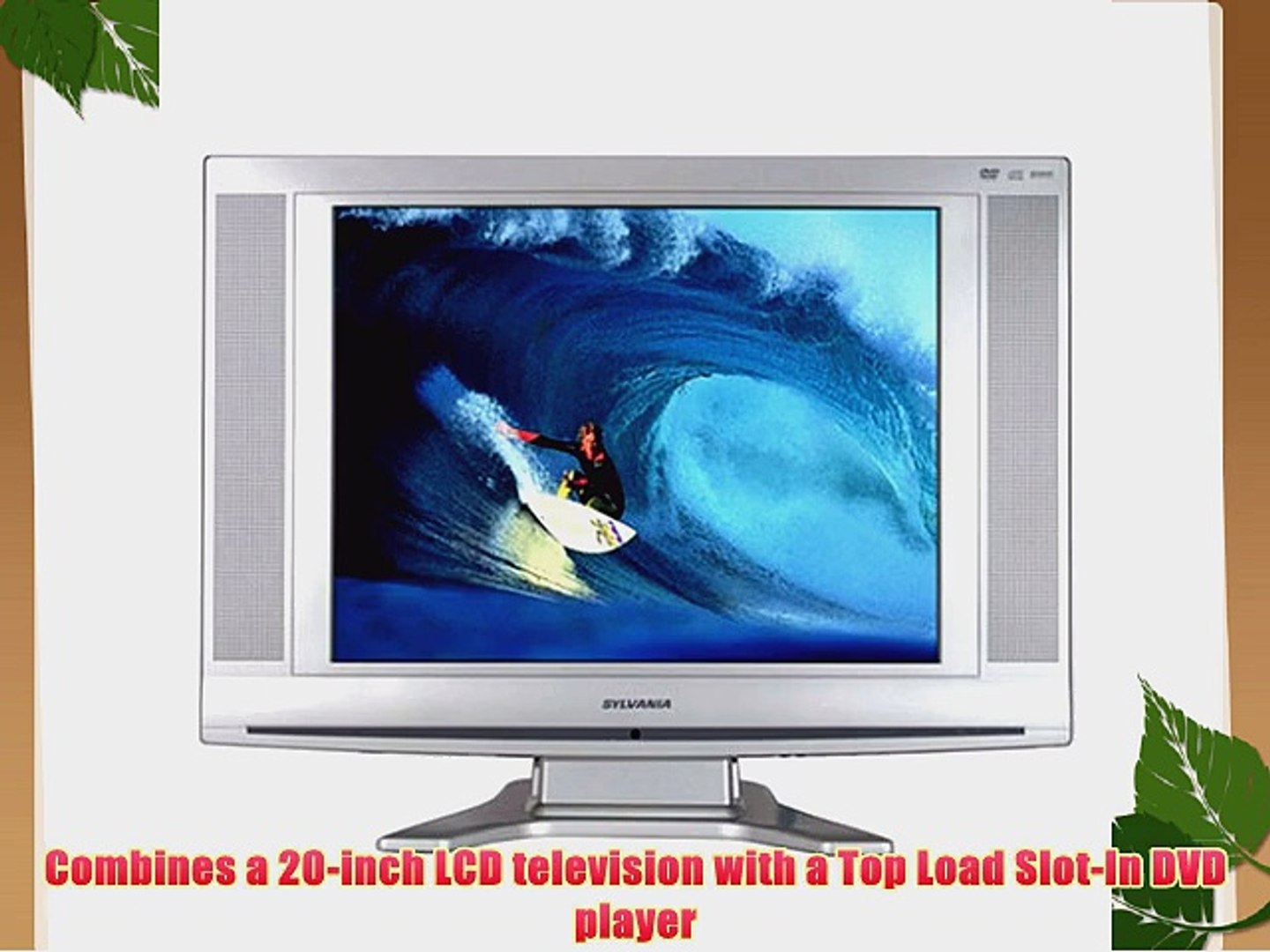 Sylvania 66ldg Inch Flat Panel Lcd Tv With Built In Dvd Player Video Dailymotion