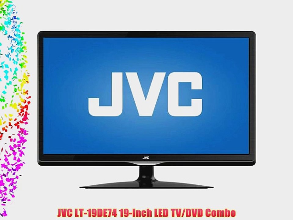 JVC LT-19DE74 19-Inch LED TV/DVD Combo