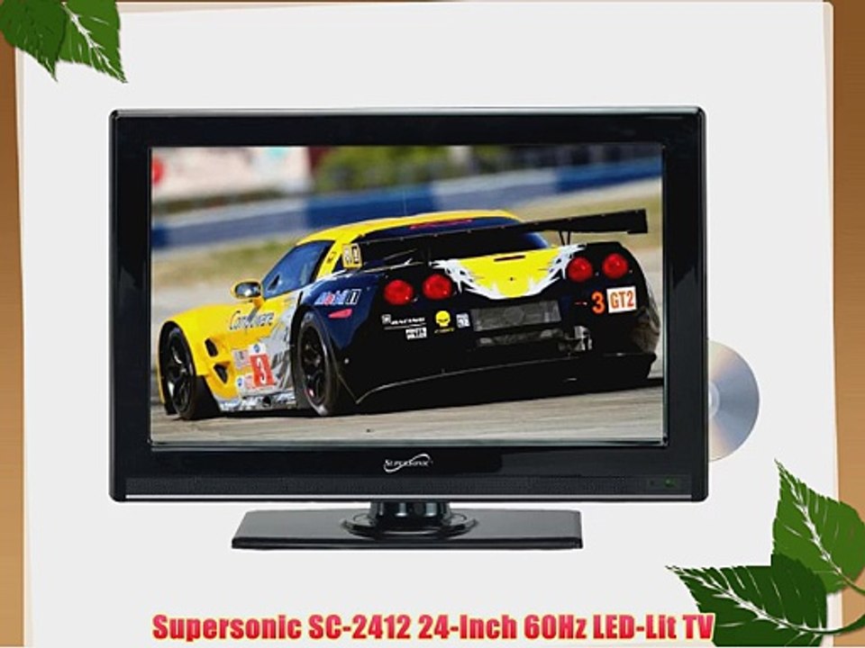 Supersonic SC-2412 24-Inch 60Hz LED-Lit TV