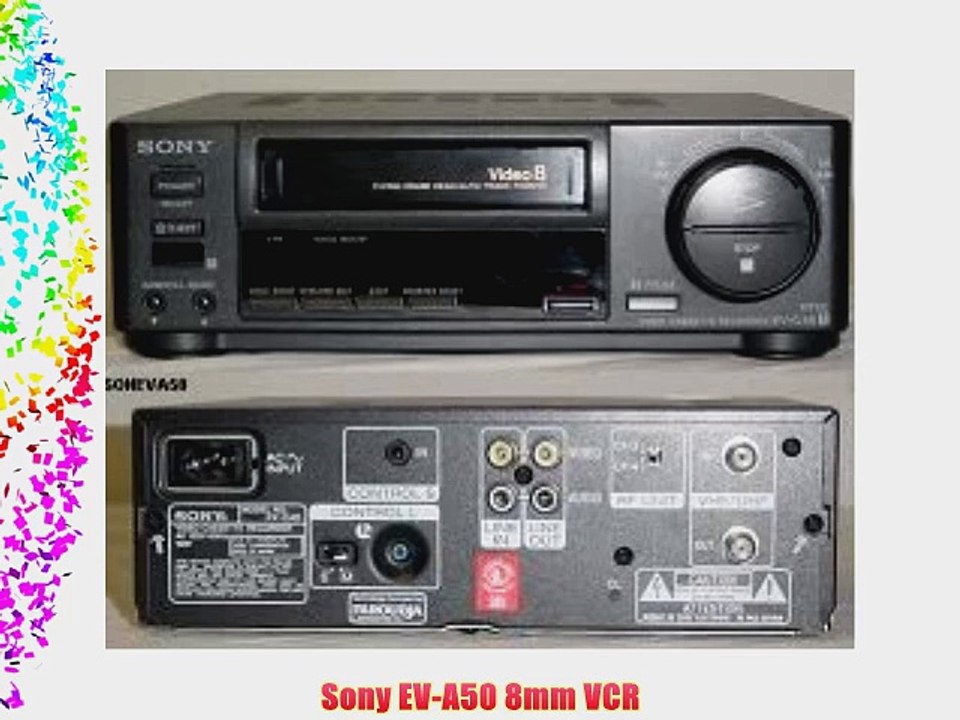 Sony EV-A50 8mm VCR