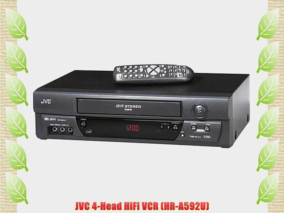 JVC 4-Head HiFi VCR (HR-A592U)