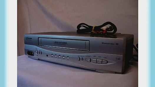 Emerson EWV603 4 Head HIFI Stereo ON-SCREEN MENU Video Player ...