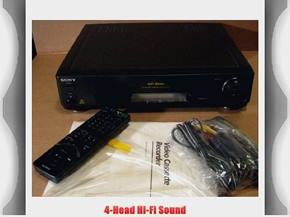 Sony SLV-720HF Hi Fi Stereo VCR