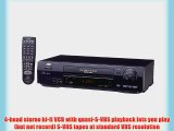 JVC HR-VP690U Hi-Fi VCR Black
