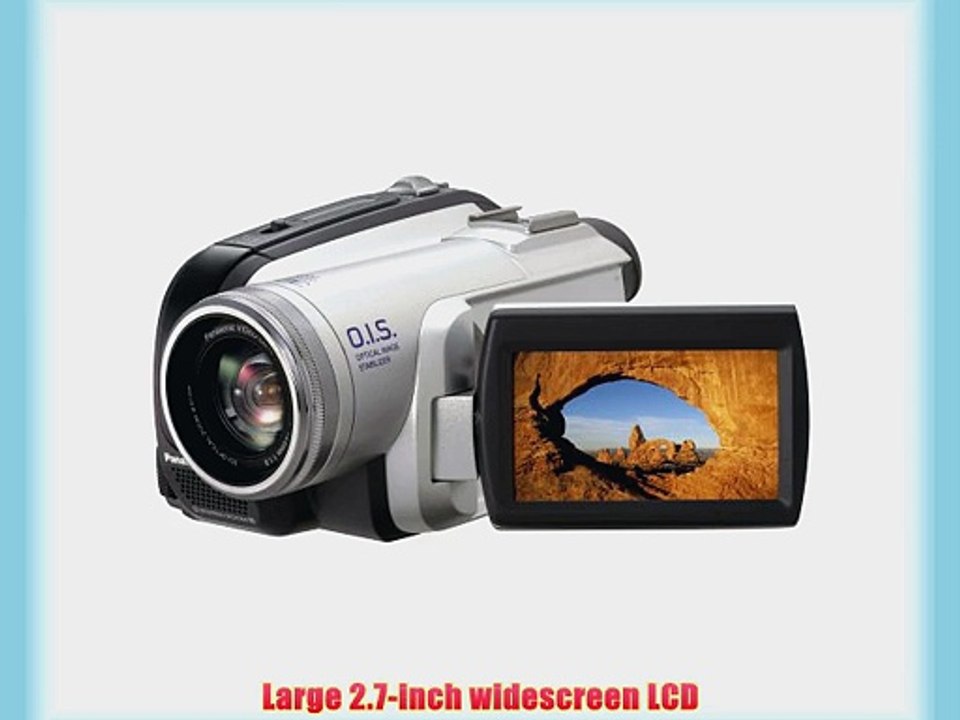 Panasonic PV-GS80 MiniDV Camcorder with 32x Optical Image Stabilized  Zoom