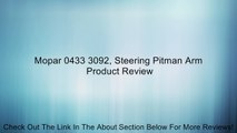 Mopar 0433 3092, Steering Pitman Arm Review