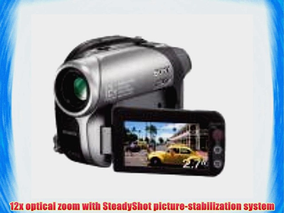 Sony DCR-DVD203 1MP DVD Handycam Camcorder w/12x Optical Zoom