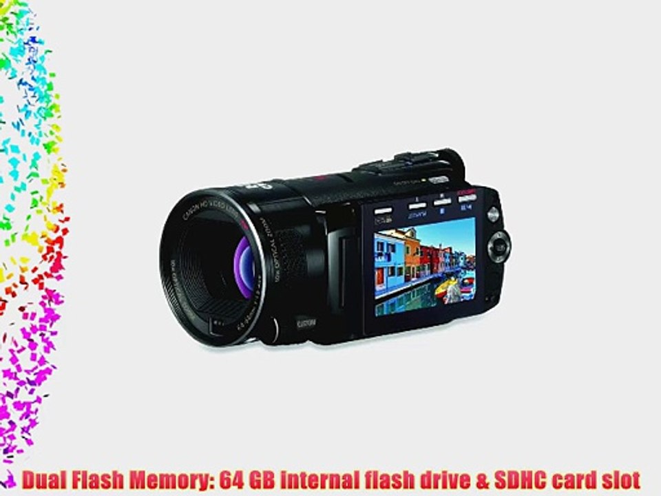 Canon VIXIA HF S11 HD Dual Flash Memory Camcorder with 10x Optical Zoom - 2009 MODEL