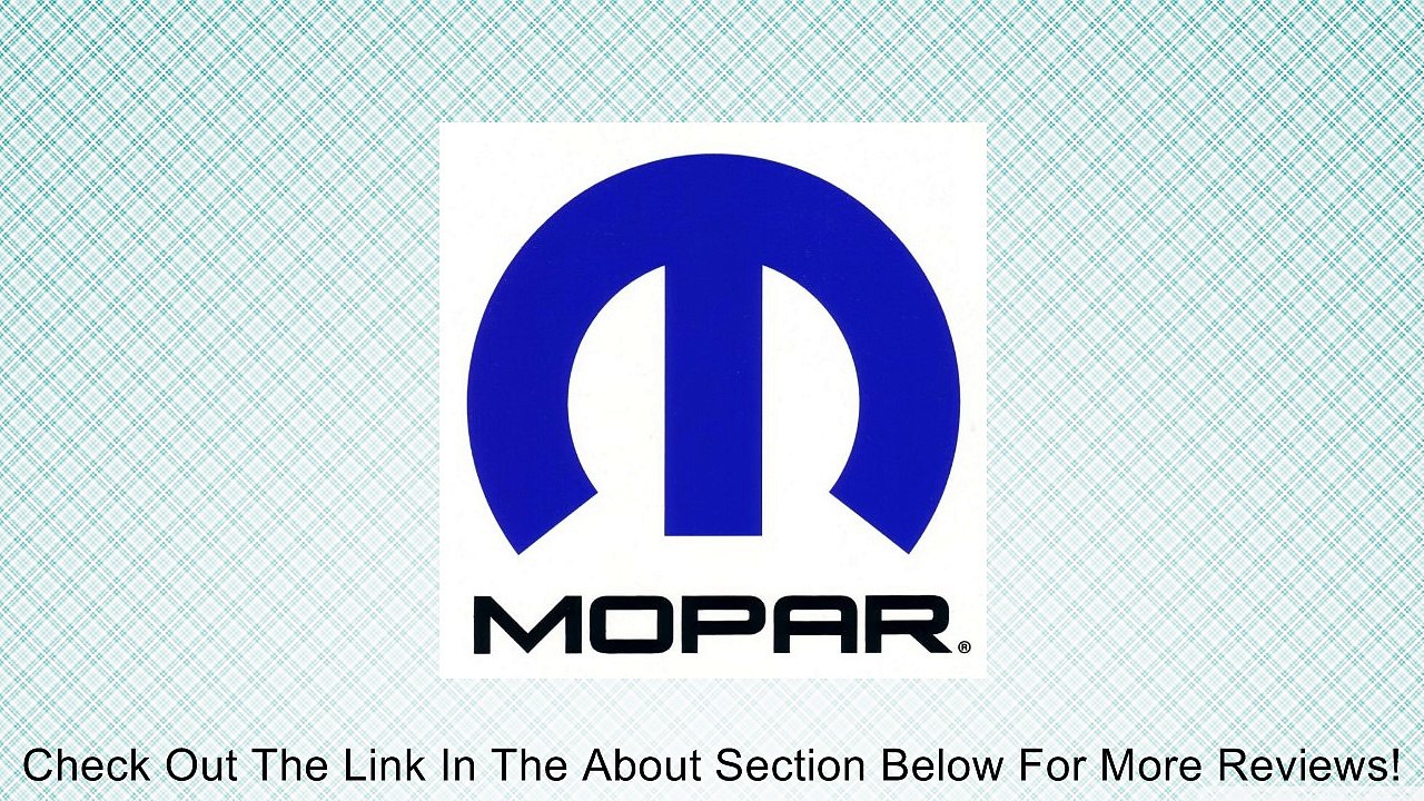 Mopar 5034555AA Starter Review