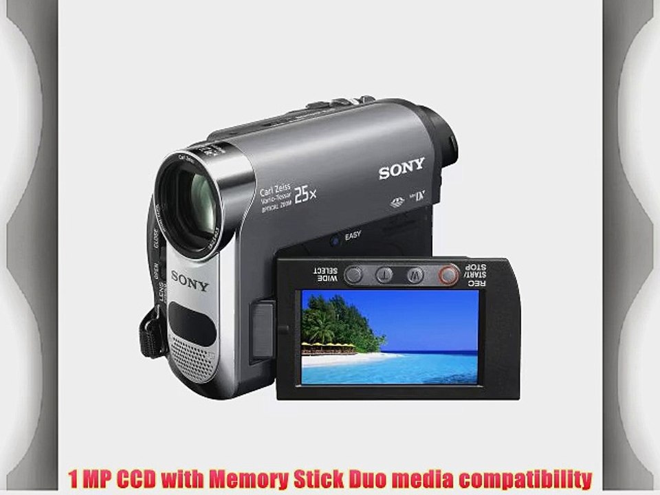 Sony DCR-HC48 1MP MiniDV Handycam Camcorder with 25x Optical Zoom (Handycam Station Included)