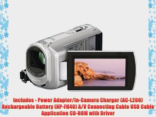 Sony DCR-SX41 Flash Camcorder w/60x Optical Zoom (Silver)