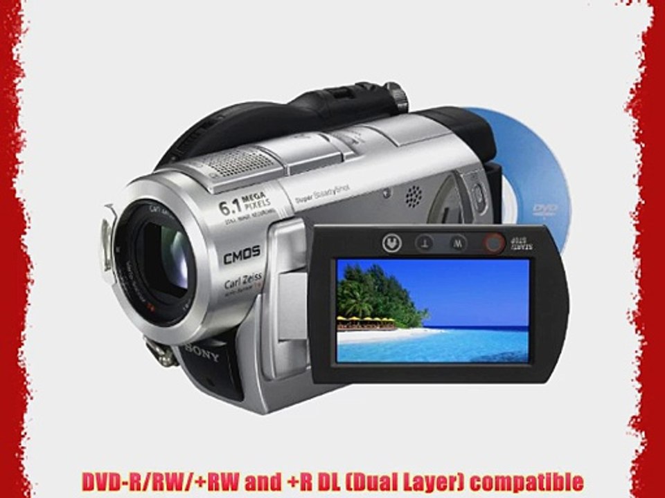 Sony DCR-DVD508 6.1MP DVD Handycam Camcorder with 10x Optical Image Stabilized Zoom