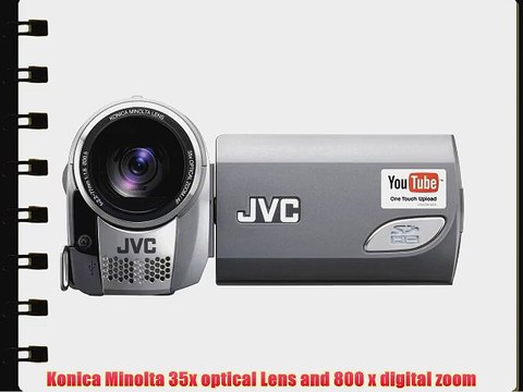 JVC Everio S GZ-MS100 Flash Memory Camcorder with 35x Optical Zoom