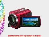 Sony DCR-SR68 80GB Hard Disk Drive Handycam Camcorder (Red)