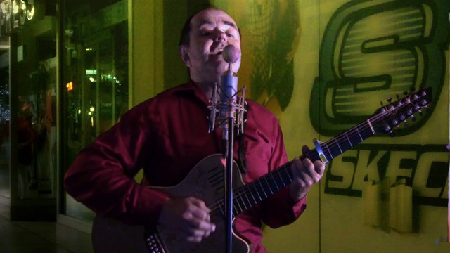 Winston K sings Skating Away On The Thin Ice Of a New Day by Jethro Tull