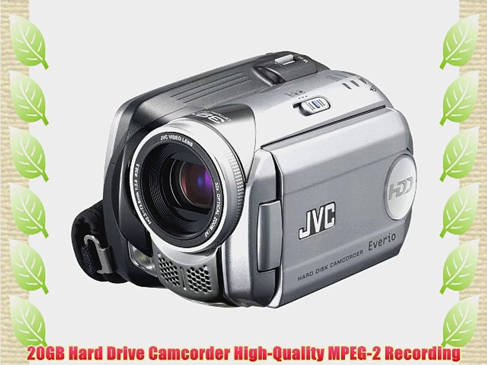 JVC Everio GZMG21 20GB HDD Digital Media Camcorder with 32x Optical Zoom