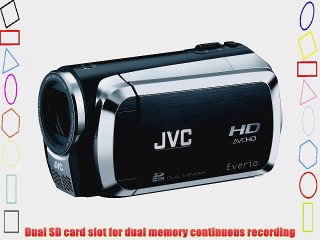 JVC Everio GZ-HM200 Dual SD High-Def Camcorder (Black)