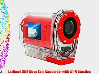 Lexibook 5MP Move Cam Camcorder with Wi-Fi Function