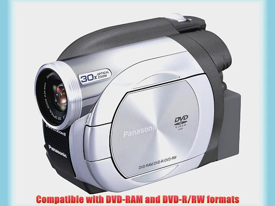 Panasonic VDR-D100 DVD Camcorder with 30x Optical Zoom