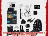 GoPro HERO3  Black Edition Camera (CHDHX-302)   Action Pro Series All In 1 Outdoors Kit Designed
