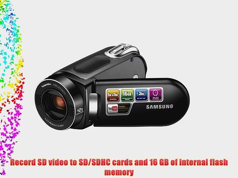 Samsung SMX-F34 Flash Memory Camcorder w/16GB Memory