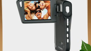Coby CAM5005 720p HD Camcorder/Camera with 1.3MP 4x Digital Zoom and 2.7-Inch LCD Screen Black