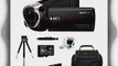 Sony HDR-CX240 HDRCX240B HDRCX240/B Full HD Handycam Camcorder (Black)   Sony 8GB Class 10