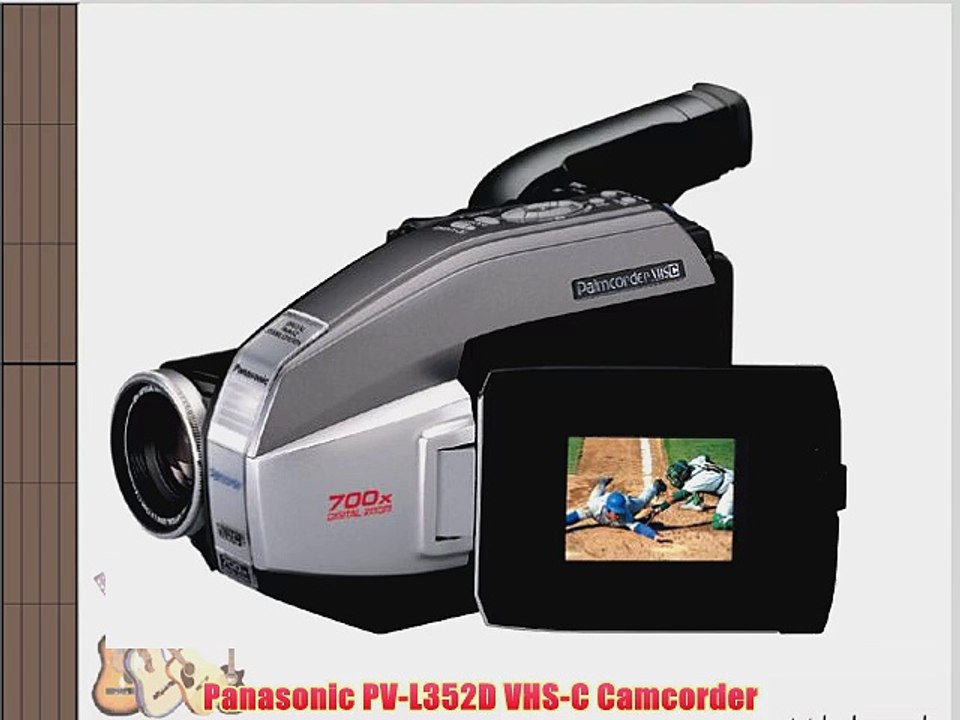 Panasonic PV-L352D VHS-C Camcorder