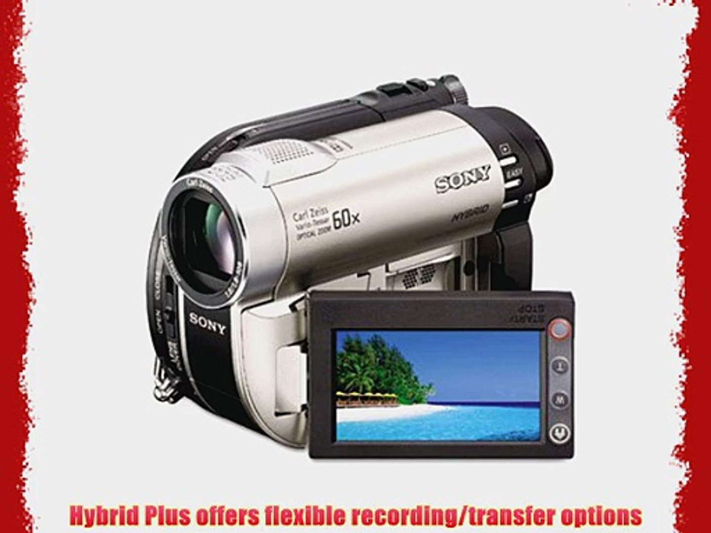 Sony Handycam DCR-DVD850 DVD Hybrid Camcorder with 60X Optical Zoom  (Silver) - video Dailymotion