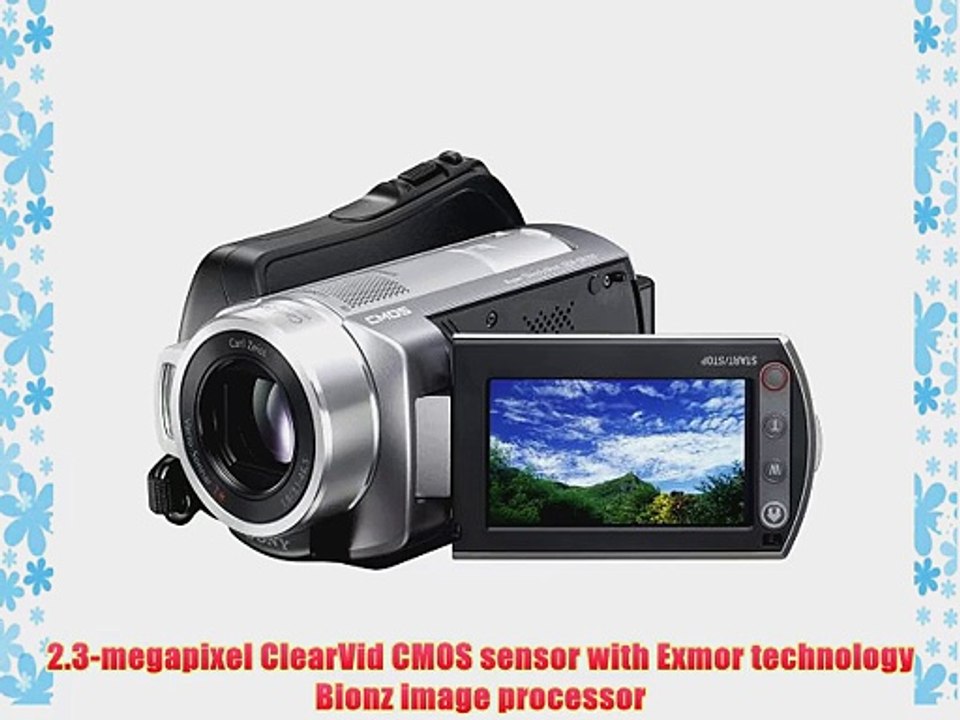 Sony DCR-SR220 4MP 60GB Hard Drive Handycam Camcorder with 15x Optical Image Stabilized Zoom