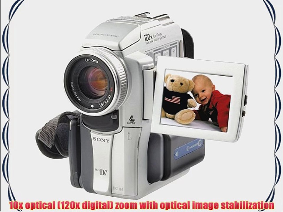 Sony DCRPC110 Digital HandyCam Camcorder with Builtin Digital Still Mode