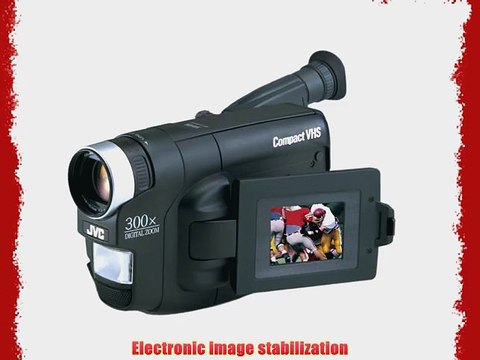 JVC GR-AXM225U Palm size compact VHS camcorder with LCD monitor