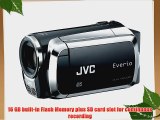 JVC Home JVC Everio MS130 16GB Dual Flash Camcorder (Black)