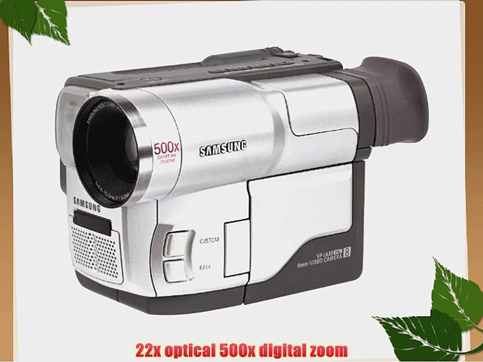 Samsung SCL610 Hi8 Camcorder with 2.5 LCD TFT Monitor