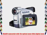 Canon ZR60 MiniDV Digital Camcorder with 2.5 LCD 18x Optical Zoom and Image Stabilization