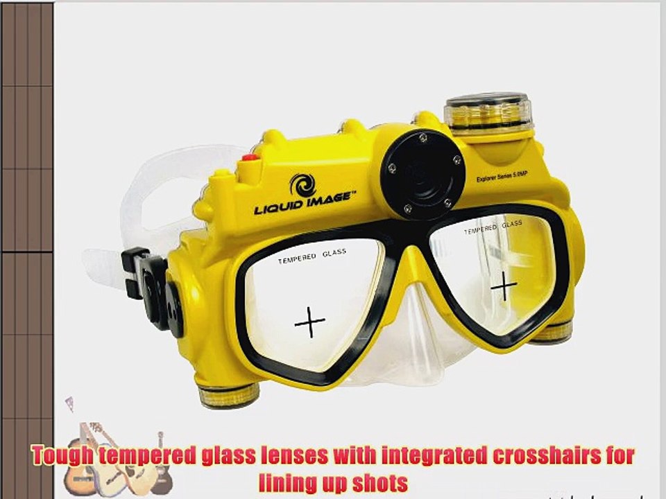 Liquid Image Explorer Series 5.0MP Underwater Digital Camera Mask