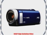 JVC 1.5-Megapixel 1080P High-Definition Everio Digital Video Camera - Blue GZEX210AUS