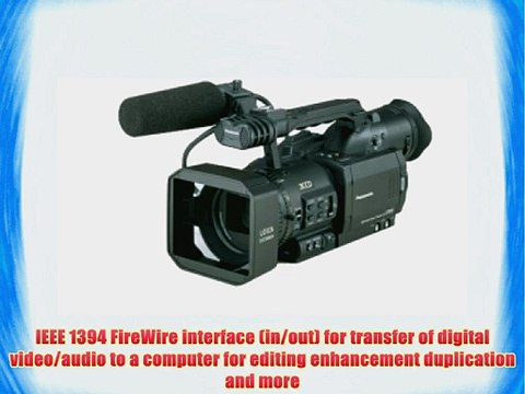 Panasonic Pro AG-DVC80 3-CCD MiniDV Proline Camcorder w/10x Optical Zoom