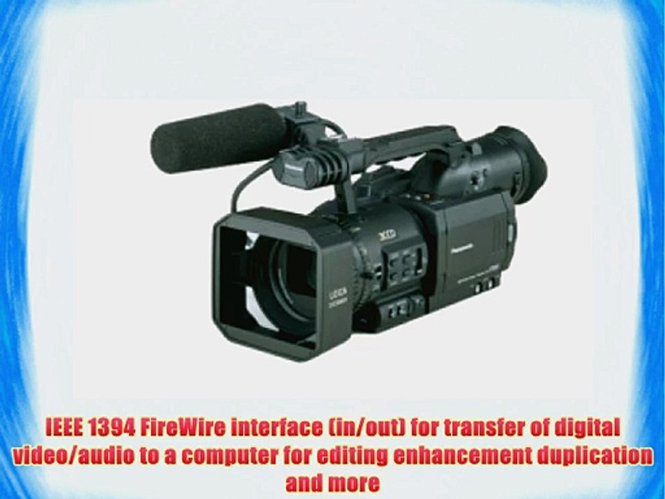 Panasonic Pro AG-DVC80 3-CCD MiniDV Proline Camcorder w/10x Optical Zoom