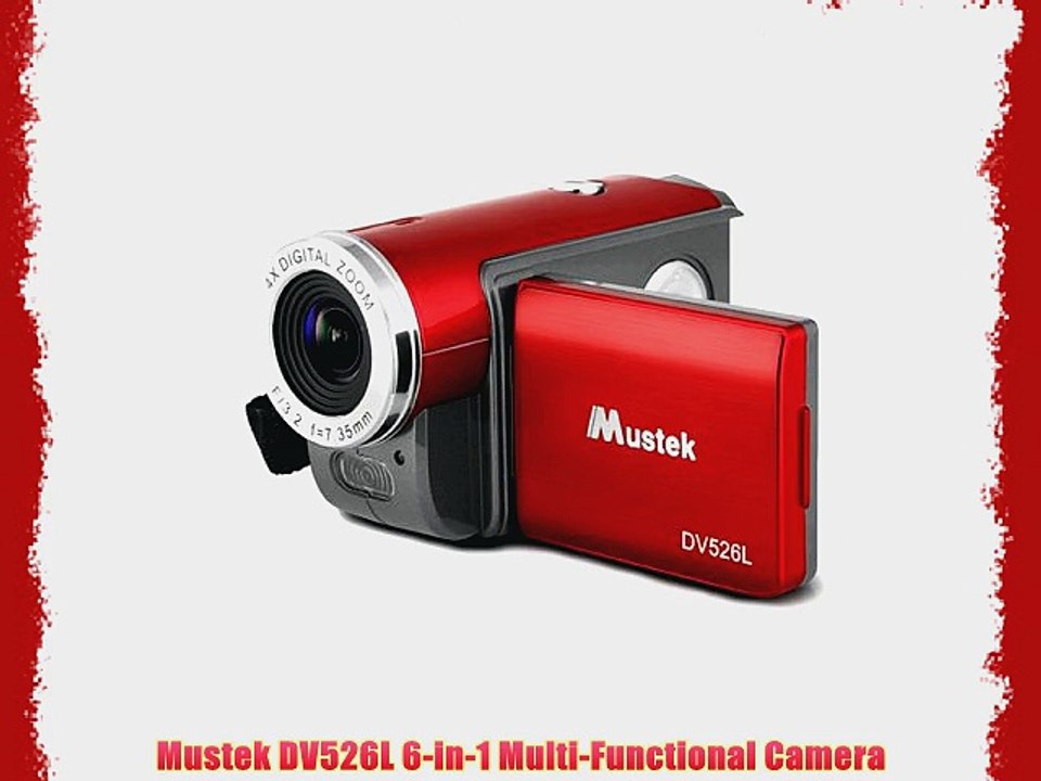 Mustek DV526L 6-in-1 Multi-Functional Camera