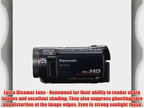 Panasonic HDC-HS700K Hi-Def Camcorder with Pro Control System