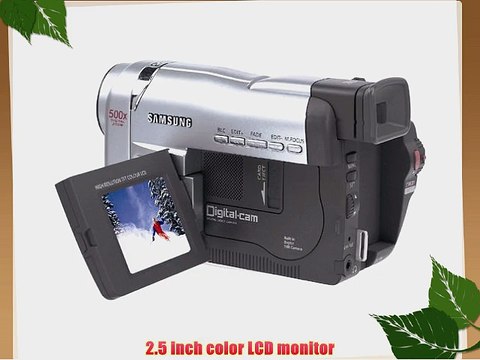 Samsung SCD67 MiniDV Digital Video Camcorder with 2.5 LCD Picture in Picture