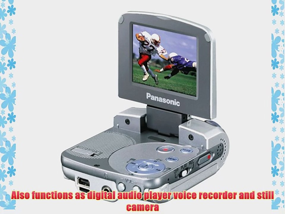 Panasonic SVAV30 MPEG4 eWear Digital Camcorder/Still Camera w/ 64 MB SD Card