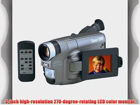 JVC GR-SXM920U Palm Size Compact Super VHS Camcorder With LCD Monitor