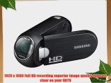 Samsung HMX-R10 HD Flash Memory Camcorder with 5x Optical Zoom (Black)